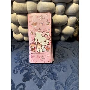 Hello Kitty Pink Trifold Wallet with Picture Insert